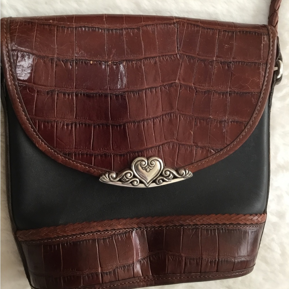 Brighton Vintage Western Leather Crossbody 1996 - Picture 14 of 15